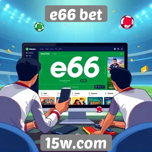 Experiência do usuário no e66 bet